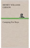 Camping For Boys