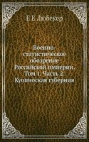 Voenno-statisticheskoe obozrenie Rossijskoj imperii. Tom 1. Chast 2. Kuopioskaya guberniya