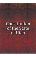 Constitution of the State of Utah: (English)