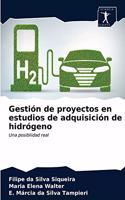 Gestión de proyectos en estudios de adquisición de hidrógeno