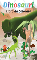 Dinosauri Libro da Colorare per Bambini