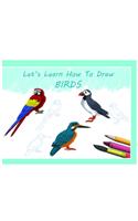 Let's Learn How To Draw Birds: Learning Book