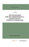 Truthlikeness for Multidimensional, Quantitative Cognitive Problems