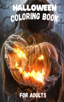 halloween coloring book for adults