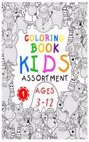 Coloring Book Kids Assortment Ages 3-12 1