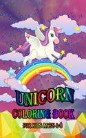 Unicorn Coloring Book: for Kids Ages 4-8