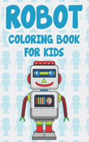 Robot Coloring Book For Kids