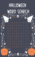 Halloween Word Search: A Spooky Halloween Puzzle Book for Adults and Teens, Easy to Hard Levels.