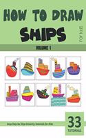 How to Draw Ships for Kids - Vol 1