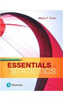 Essentials of Statistics Plus Mylab Statistics with Pearson Etext -- 24 Month Access Card Package