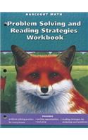 Harcourt Math California, Problem Solving and Reading Strategies Workbook Grade 5