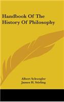 Handbook Of The History Of Philosophy