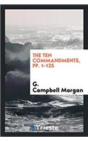 The Ten Commandments, Pp. 1-125