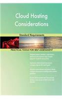 Cloud Hosting Considerations Standard Requirements