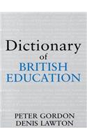 Dictionary of British Education