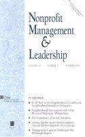 Nonprofit Management and Leadership, Volume 14, Number 4, Summer 2004