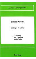 Dire La Parodie