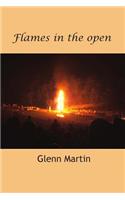 Flames in the open