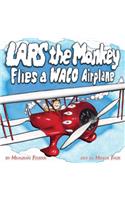 Lars the Monkey Flies a Waco Airplane