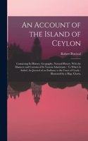 Account of the Island of Ceylon