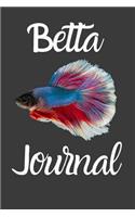 Betta Journal: Blank Lined Book For Betta Fish Tank Maintenance. Great For Monitoring Water Parameters, Water Change Schedule, And Breeding Conditions.