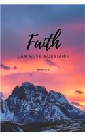 Faith can move mountains Matthew 17