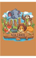 Wild About 4th Grade: Week to Page Academic Diary Planner July 2019 - June 2020