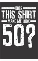 50 Year Old Birthday Notebook Journal