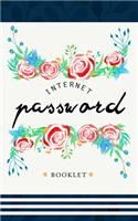 Internet Password Booklet