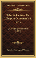 Tableau General De L'Empire Othoman V4, Part 2: Divise En Deux Parties (1791)
