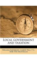 Local Government and Taxation