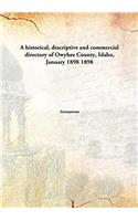 A Historical, Descriptive and Commercial Directory of Owyhee County, Idaho, January 1898