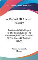 A Manual Of Ancient History