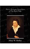 Notes to the Complete Poetical Works of Percy Bysshe Shelley