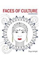 Faces of Culture Coloring Book