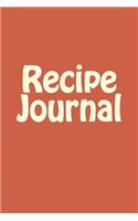 Recipe Journal