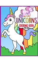 Unicorns Coloring Book For Kids: The Unicorn Coloring Book. Unicorn Activity Coloring Book For Kids.54 Story Paper Pages. 8.5 in x 11 in Cover.