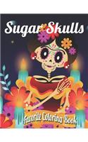Sugar Skull Favorite Coloring Book