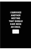 I Survived Another Meeting That Should Have Been An Email