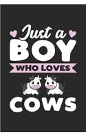 Just A Boy Who Loves Cows