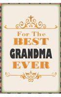 For the Best Grandma Ever