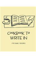 Cookbook To Write In