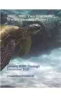 2020 - 2021 Two Year Daily Weekly Monthly Planner