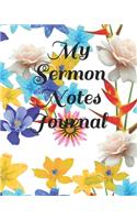 My Sermon Notes Journal