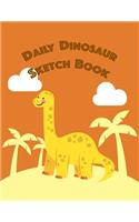 Dinosaur Sketch Book Brachiosaurus