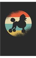 Poodle With Retro Circle