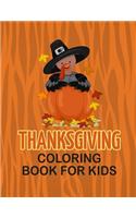 Thanksgiving Coloring Book for Kids
