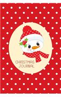 Christmas Journal: For Kids, Black and White Interior, Blank Lined Pages, Record Stories and Memories, Extra Pages for Pictures and Doodles, Organizer, Softcover, Snow