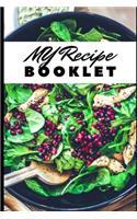 My Recipe Booklet