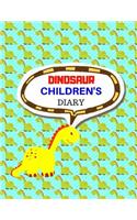 Dinosaur Children's Diary